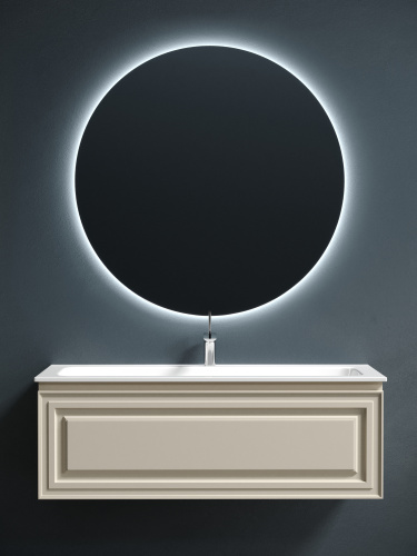 Тумба под раковину Sancos Very VR120CE 120х45х41 подвесная цвет бежевый - фото 5